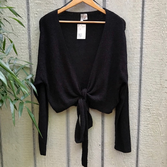 h&m wrap cardigan